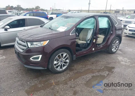 2018 Ford Edge Titanium from USA, damaged, VIN 2FMPK3K92JBC51152